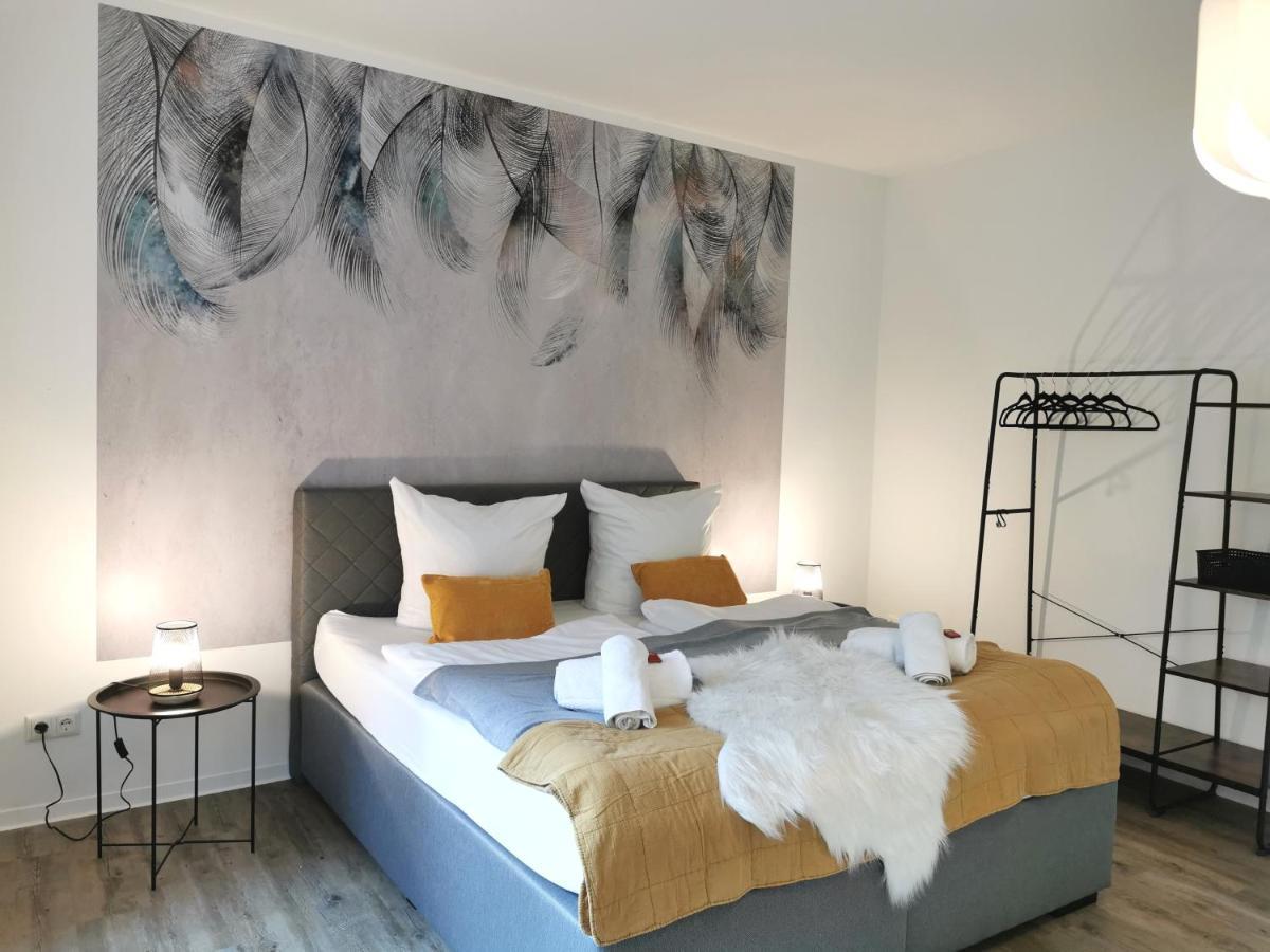 Bohnapartments - Town House Am Stadtpark - Gratis Parkplatz - Wlan Ерфурт Екстер'єр фото