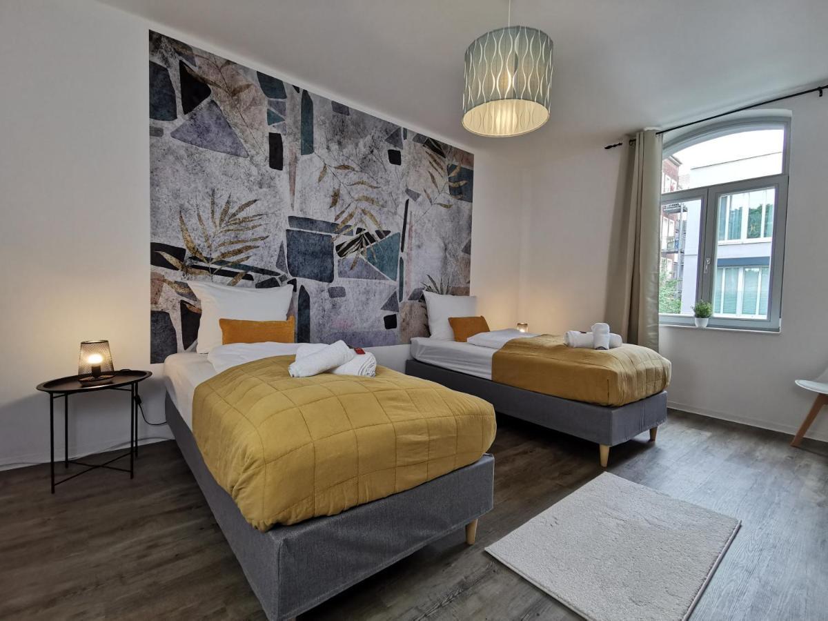 Bohnapartments - Town House Am Stadtpark - Gratis Parkplatz - Wlan Ерфурт Екстер'єр фото